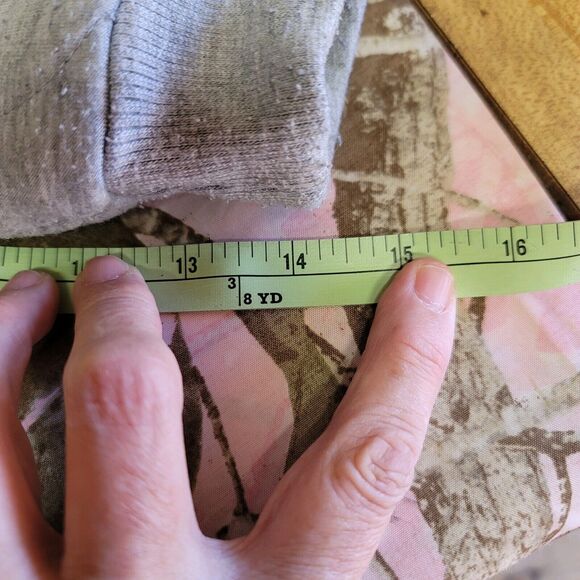 BlankNYC Denim Hood Jersey Quilted Truck Jacket Womens Size M - Picture 9 of 14